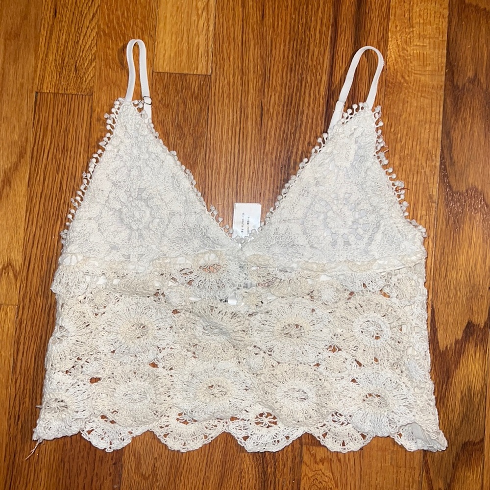 ZARA crochet top